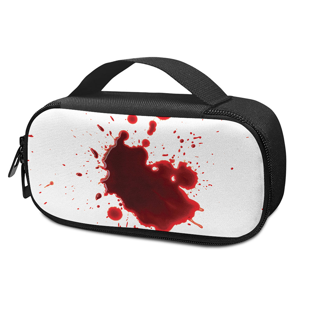 Blood Splashed Print Insulin Cooler Travel Case