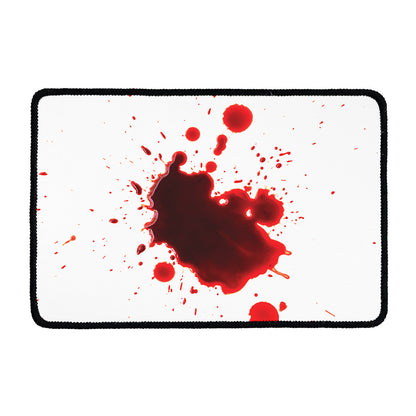 Blood Splashed Print Kitchen Mat