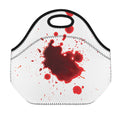 Blood Splashed Print Neoprene Lunch Bag