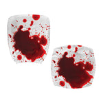 Blood Splashed Print Office Chair Cover