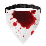 Blood Splashed Print Over The Collar Dog Bandana