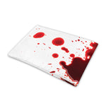 Blood Splashed Print Pet Cooling Mat Cover