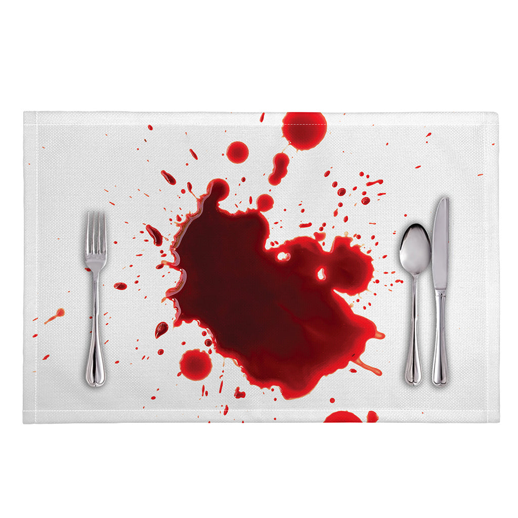 Blood Splashed Print Placemat