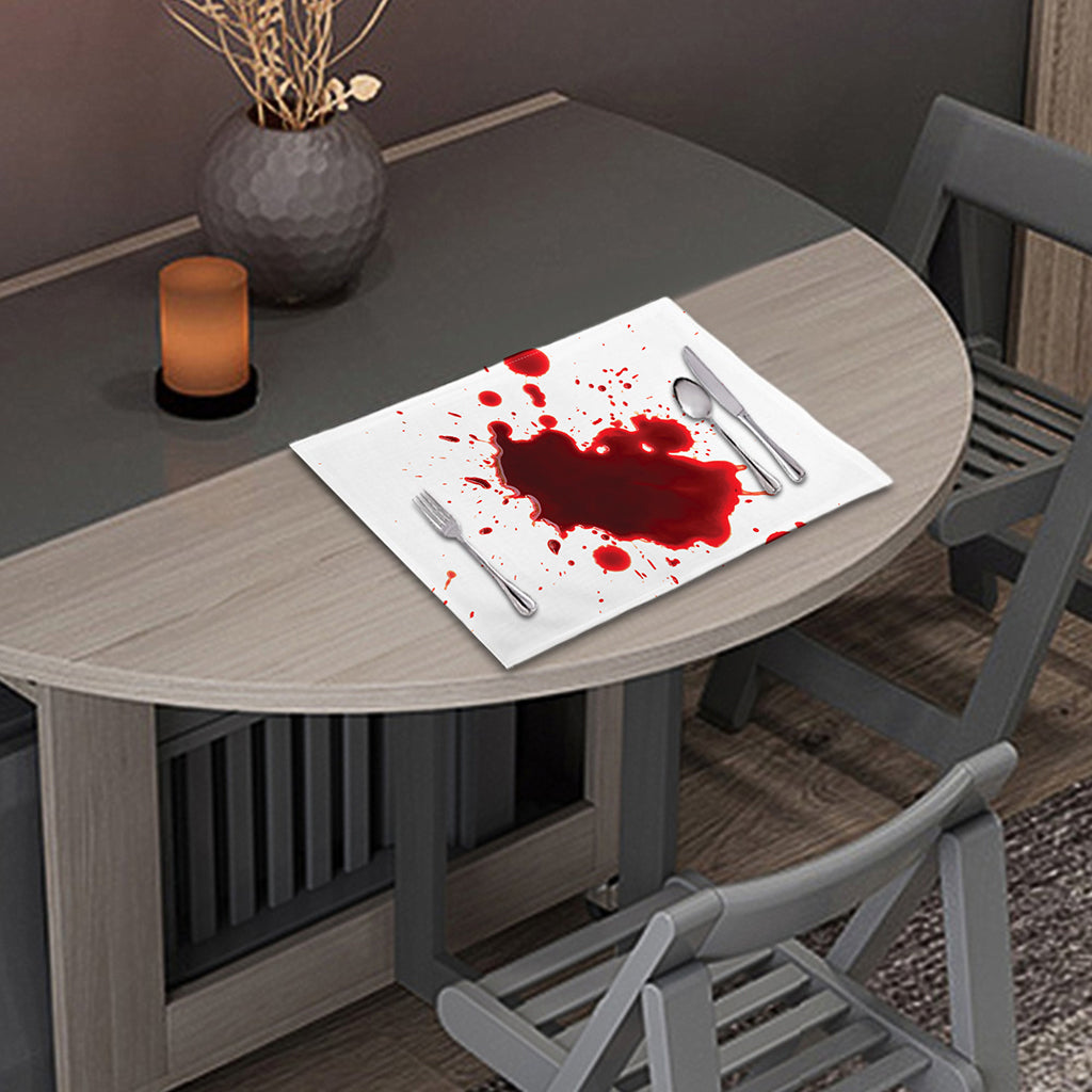 Blood Splashed Print Placemat