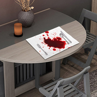 Blood Splashed Print Placemat