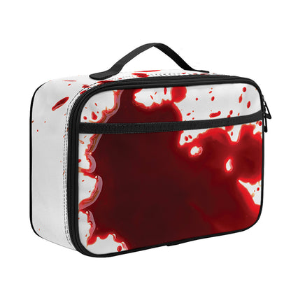 Blood Splashed Print Portable Lunch Bag