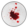 Blood Splashed Print Round Floor Mat