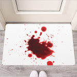 Blood Splashed Print Rubber Doormat