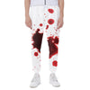 Blood Splashed Print Scuba Joggers