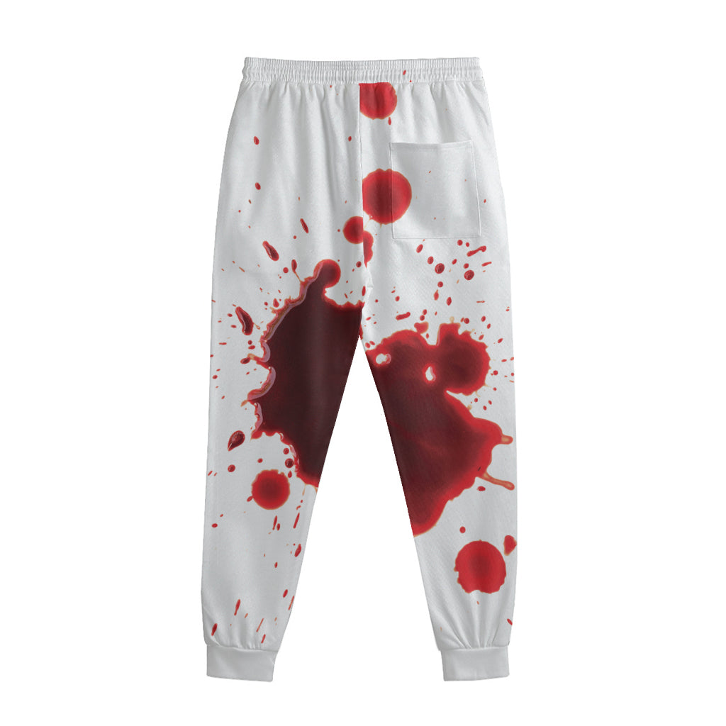 Blood Splashed Print Sweatpants