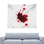 Blood Splashed Print Tapestry