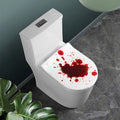 Blood Splashed Print Toilet Lid Cover