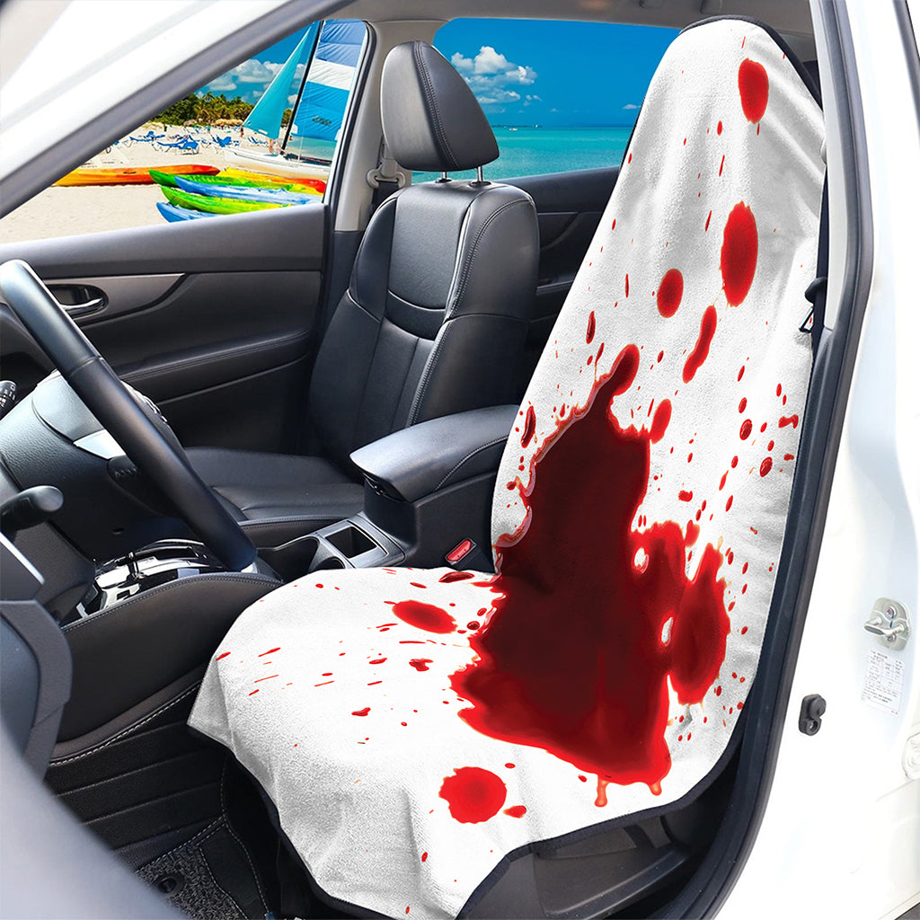 Blood Splashed Print Waterproof Car Seat Cover