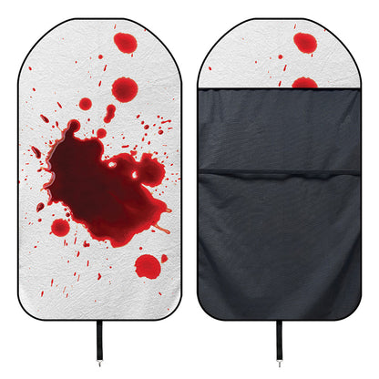 Blood Splashed Print Waterproof Car Seat Cover