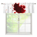 Blood Splashed Print Window Valance