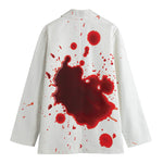 Blood Splashed Print Women's Blazer