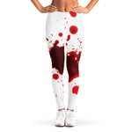 Blood Splashed Print Women's Leggings