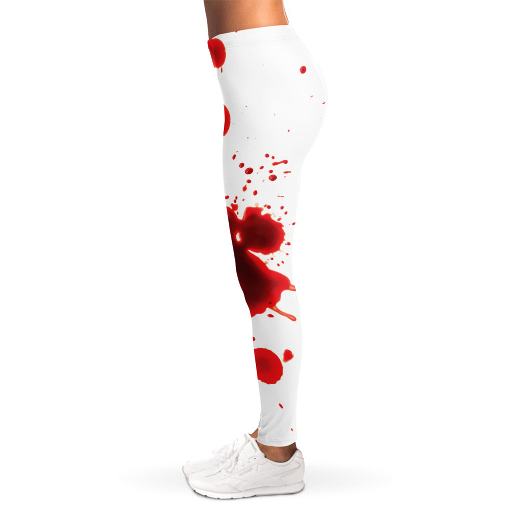 Blood Splashed Print Women's Leggings