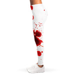 Blood Splashed Print Women's Leggings