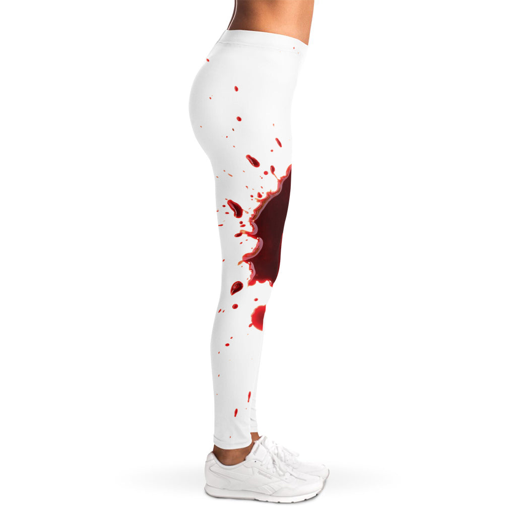 Blood Splashed Print Women's Leggings