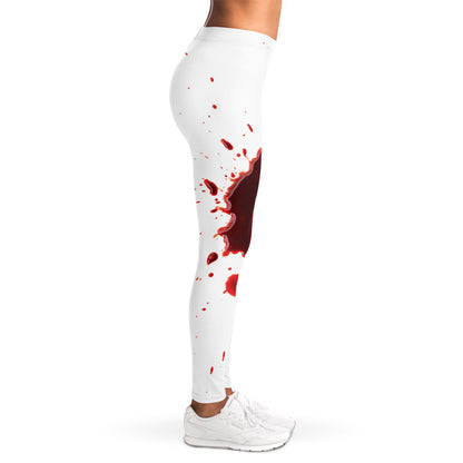 Blood Splashed Print Women's Leggings
