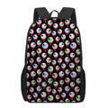 Bloody Eyeball Pattern Print 17 Inch Backpack
