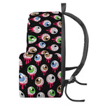 Bloody Eyeball Pattern Print Backpack