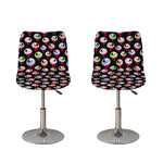 Bloody Eyeball Pattern Print Bar Stool Covers