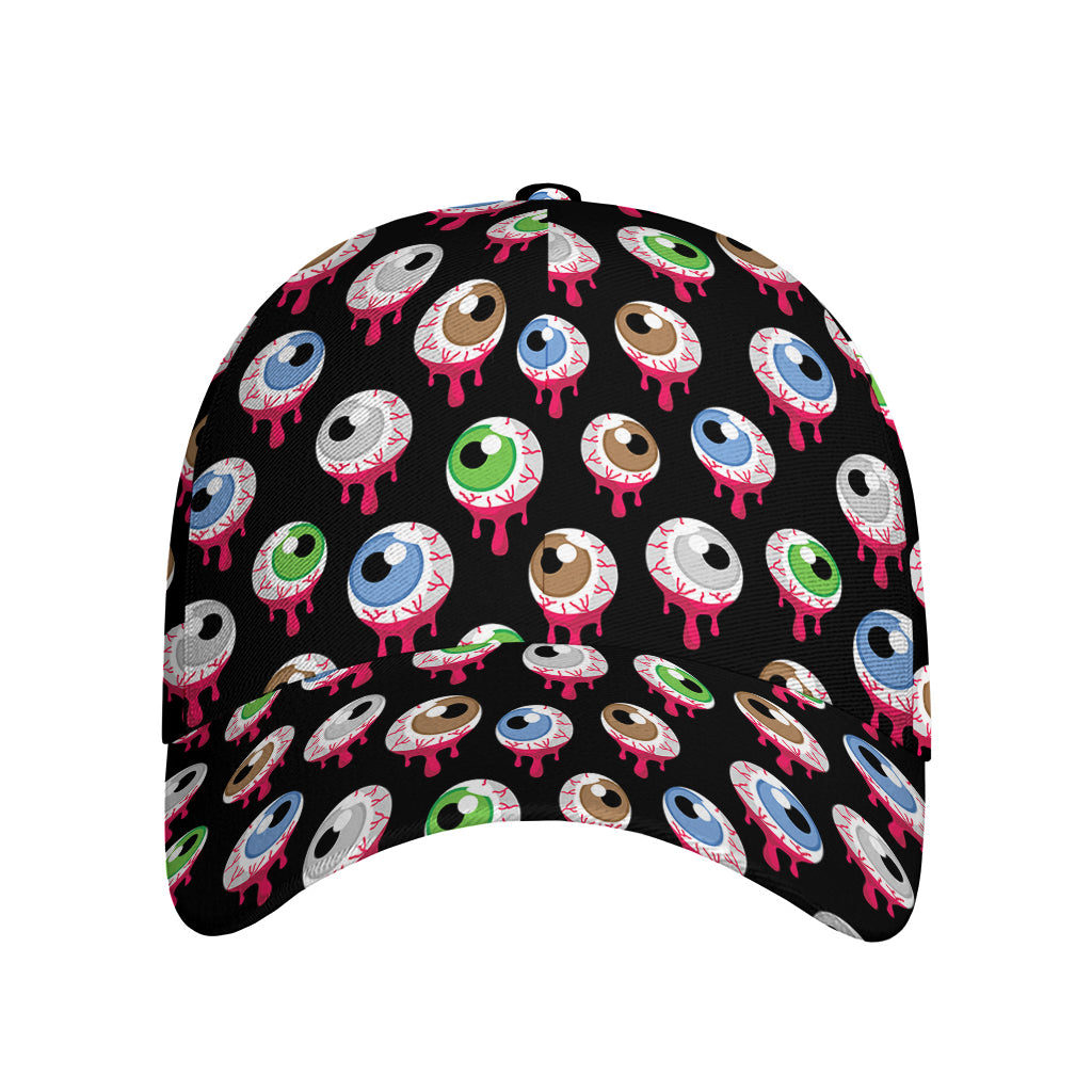 Bloody Eyeball Pattern Print Baseball Cap