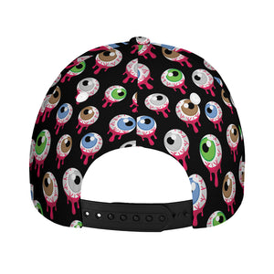 Bloody Eyeball Pattern Print Baseball Cap