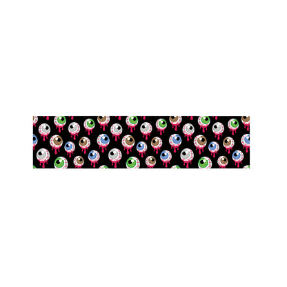 Bloody Eyeball Pattern Print Bed Runner