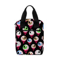 Bloody Eyeball Pattern Print Bible Tote Bag