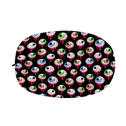 Bloody Eyeball Pattern Print Car Side Mirror Covers