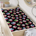 Bloody Eyeball Pattern Print Changing Pad Cover