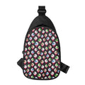 Bloody Eyeball Pattern Print Sling Bag
