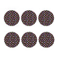 Bloody Eyeball Pattern Print Coaster Set