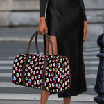 Bloody Eyeball Pattern Print Duffle Bag