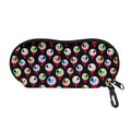 Bloody Eyeball Pattern Print Glasses Case