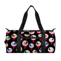 Bloody Eyeball Pattern Print Gym Bag
