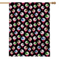 Bloody Eyeball Pattern Print House Flag