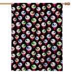 Bloody Eyeball Pattern Print House Flag