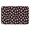 Bloody Eyeball Pattern Print Indoor Door Mat