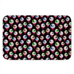 Bloody Eyeball Pattern Print Indoor Door Mat