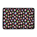 Bloody Eyeball Pattern Print Kitchen Mat