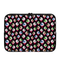 Bloody Eyeball Pattern Print Laptop Sleeve
