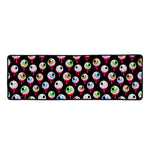Bloody Eyeball Pattern Print Long Kitchen Mat