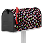 Bloody Eyeball Pattern Print Mailbox Cover