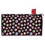 Bloody Eyeball Pattern Print Mailbox Cover