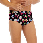 Bloody Eyeball Pattern Print Men's Briefs