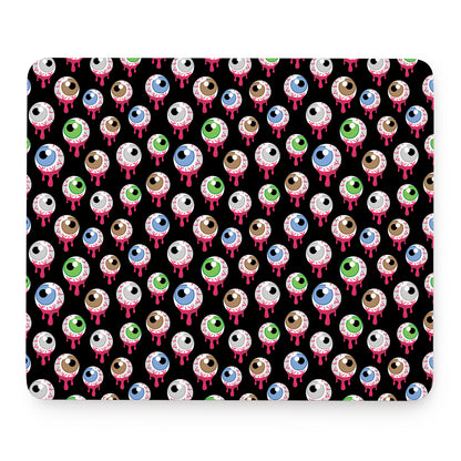 Bloody Eyeball Pattern Print Mouse Pad